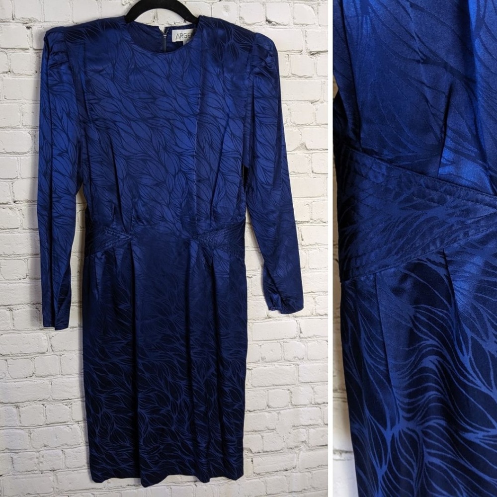 Argenti 100% Silk Vintage Dress